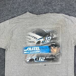 Winner’s Circle T-Shirt Mens Size L Gray Ryan‎ Newman #12 Alltel Racing NASCAR